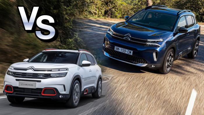 Old Vs New: Το ανανεωμένο Citroen C5 Aircross απέναντι στο προηγούμενο 