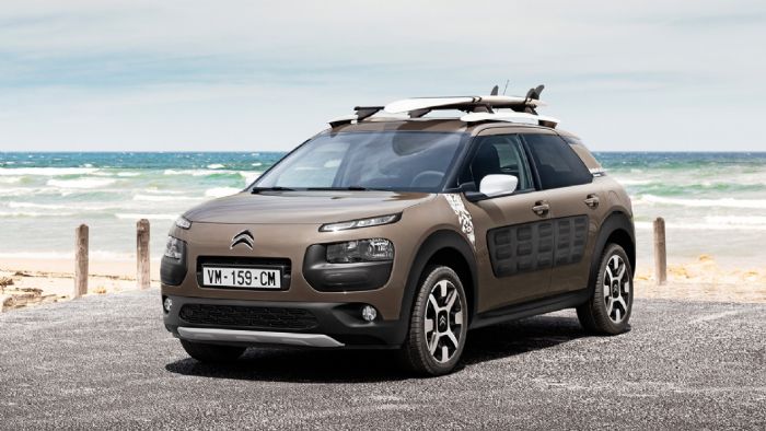 Η Citroen ένωσε τις δυνάμεις της με την εταιρεία θρύλο στο surfing, Rip Curl, παρουσιάζοντας μια ειδική έκδοση του C4 Cactus. Λόγος γίνεται για το C4 Cactus Rip Curl. 