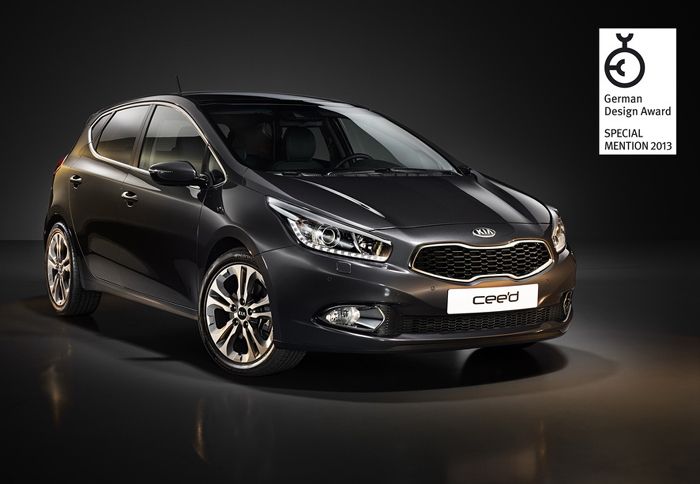 Μεγάλη διάκριση για το ολοκαίνουριο Kia cee΄d. Μεγάλη διάκριση για το ολοκαίνουριο Kia cee΄d.