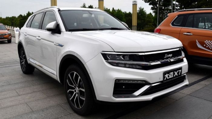 Το Zotye X7 είναι η κινέζικη εκδοχή του VW Tiguan... χωρίς όμως τις ευλογίες της VW.