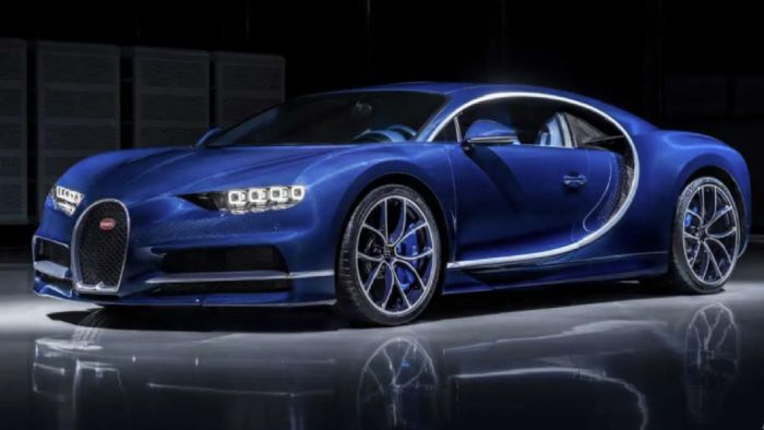 Ένα χρώμα της Bugatti Chiron Super Sport κοστίζει 200.000€ 