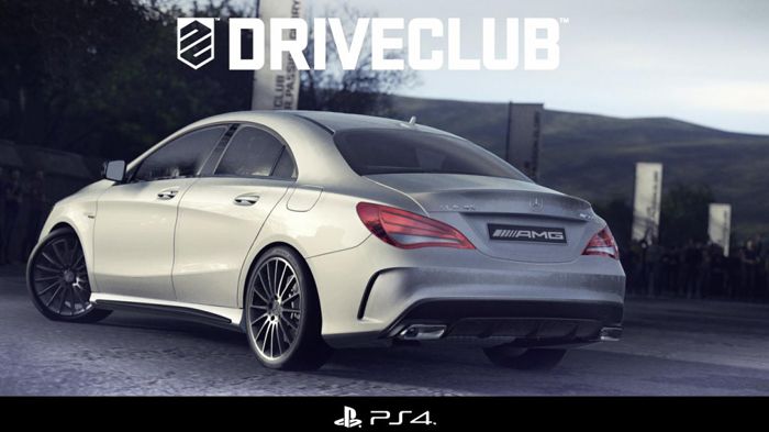 Η Mercedes CLA45 AMG σε στιγμιότυπο του νέου παιχνιδιού «driveclub».