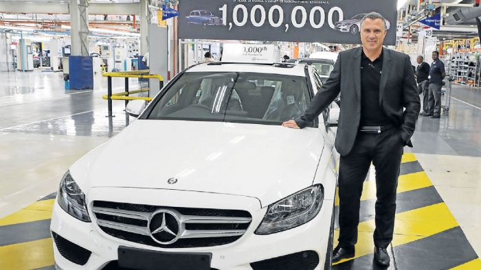 Ο CEO του εργοστασίου της Mercedes στη Ν. Αφρική, Arno van der Merwe