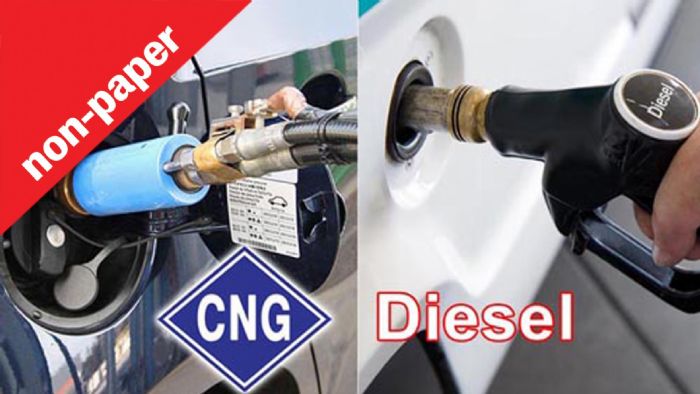 Φυσικό αέριο ή Diesel; Εσείς τι θα επιλέγατε; Φυσικό αέριο ή Diesel; Εσείς τι θα επιλέγατε;