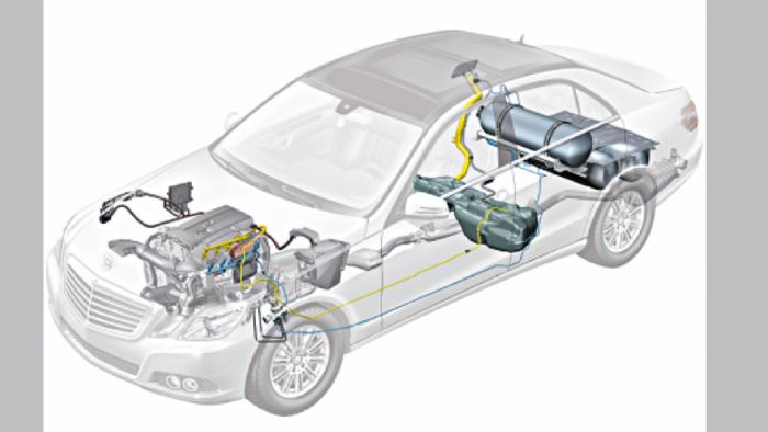 Τα περισσότερα αυτοκίνητα μπορούν να μετατραπούν σε σε οχήματα διπλού καυσίμου, ώστε να καταναλώνουν CNG.