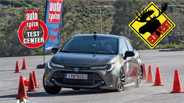 Τest αποφυγής κινδύνου (elk test) - Toyota Corolla Hybrid