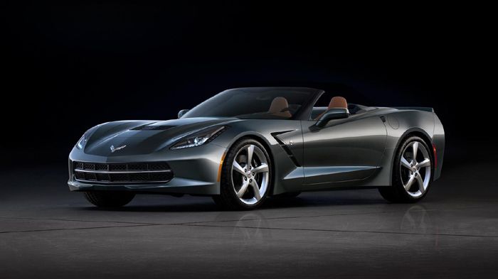 Η πρώτη επίσημη φωτογραφία της Corvette Stingray Convertible διέρρευσε λίγες ώρες πριν από τα αποκαλυπτήρια του μοντέλου.