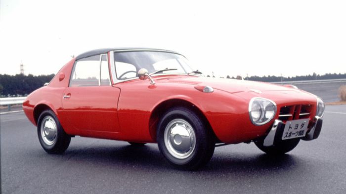 Λέγεται πως το νέο coupe της Toyota σχεδιαστικά θα αντλήσει έμπνευση από το εικονιζόμενο Toyota Sports 800 του 1965.