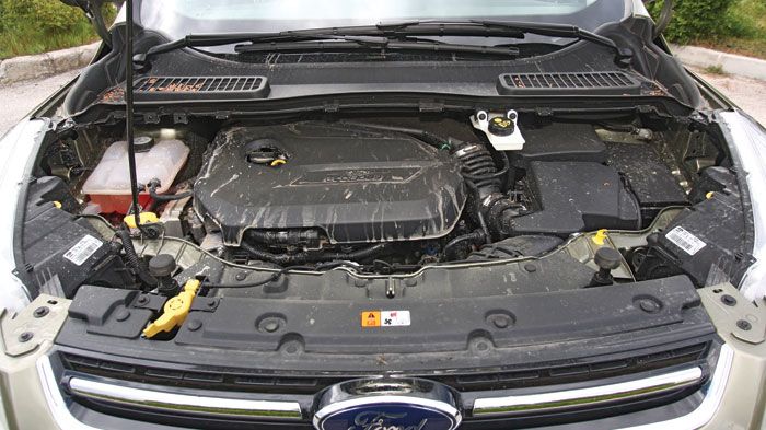 Ο κινητήρας του Kuga έχει turbo, άμεσο ψεκασμό και 150 ίππους, προσφέροντας κορυφαίες επιδόσεις. 