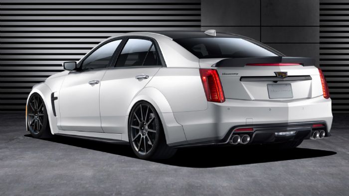 Η Cadillac CTS-V του βελτιωτικού οίκου Hennessey έχει τελική ταχύτητα 386 χλμ./ώρα.