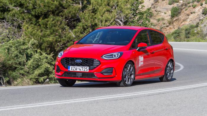 Δοκιμή: Ford Fiesta mild hybrid με 125 άλογα Δοκιμή: Ford Fiesta mild hybrid με 125 άλογα