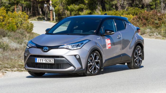 Δοκιμή: Υβριδικό Toyota C-HR 1,8 HSD 122 PS 