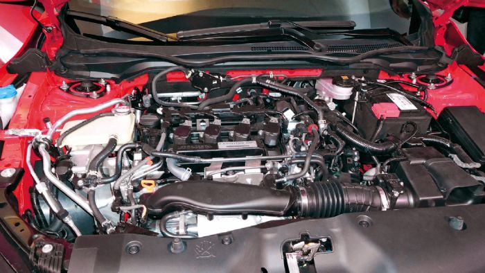 Για πρώτη φορά η Honda βάζει σε Civic εκτός του Type R turbo κινητήρες μικρού κυβισμού, με νέα μοτέρ 1,0 και 1,5 λίτρων να αποτελούν πλέον τη γκάμα.