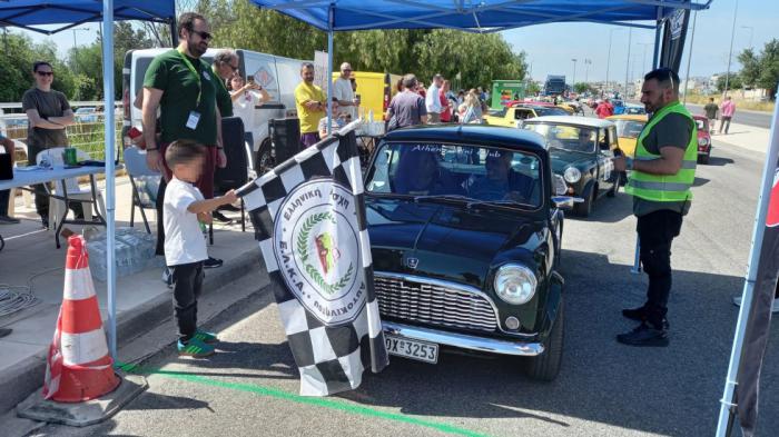 Κλασσικό Ράλλυ Ιλίου 100/100: Καρό σημαία και χαμόγελα Κλασσικό Ράλλυ Ιλίου 100/100: Καρό σημαία και χαμόγελα