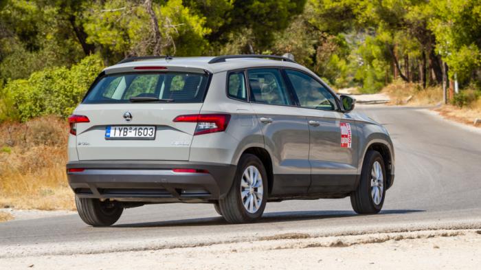 Η οδική συμπεριφορά και των τριών SUV της Skoda χαρακτηρίζεται από την άνεση.