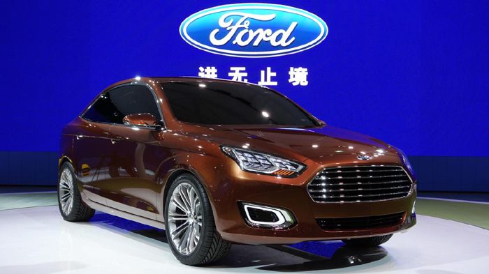 Στην έκθεση του Πεκίνου θα παρουσιάσει η Ford την έκδοση παραγωγής του εικονιζόμενου πρωτότυπου Escort Concept.