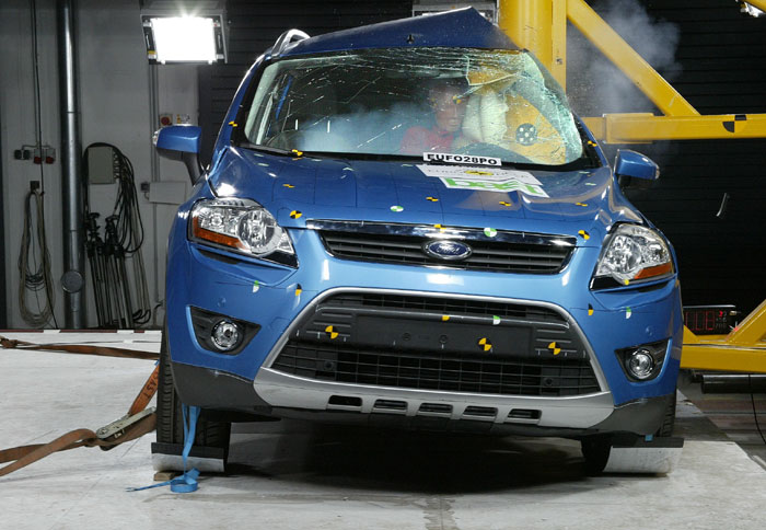 Το Ford Kuga είναι ένα από τα πρώτα πεντάστερα (Euro Ncap) μοντέλα της κατηγορίας του 