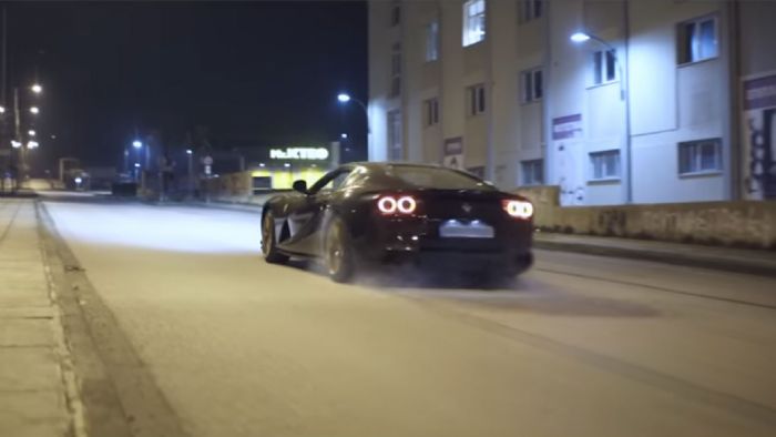 Ferrari 812 Superfast ταράζει τη Θεσσαλονίκη (+video) 
