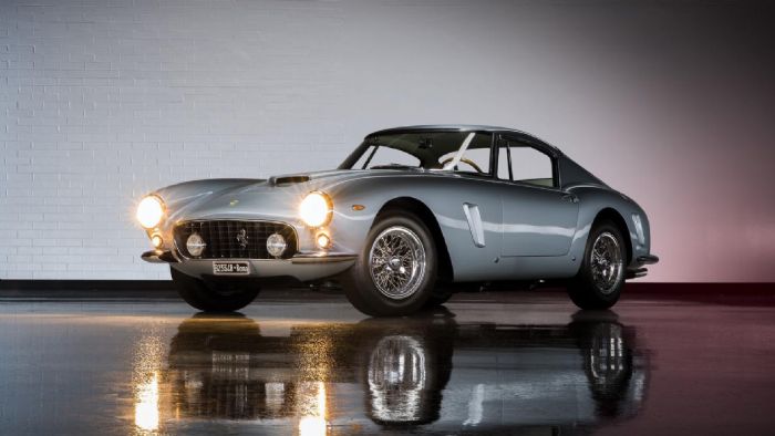 Το αστέρι της ομάδας είναι μία 250 GT SWB Berlinetta του 1961. Αποτελεί το 110ο αντίτυπο από το σύνολο των 165 που φτιάχτηκαν ποτέ, ενώ εκτιμάται πως θα πιάσει τιμή κάπου ανάμεσα στα 8,5 και 10 εκ. δολάρια.