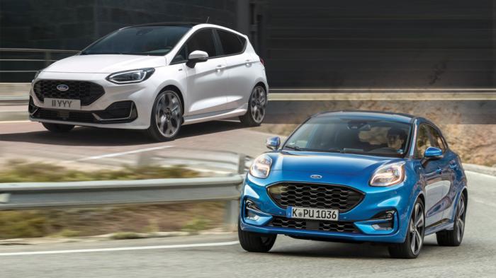 Ετοιμοπαράδοτα Ford ST Line με 125 PS: Puma ή το φθηνότερο Fiesta; 