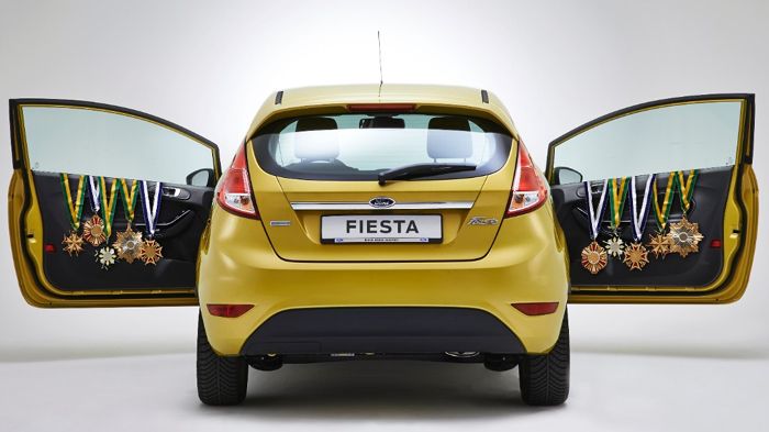 Το Ford Fiesta No.1 μικρό αυτοκίνητο στην Ευρώπη.