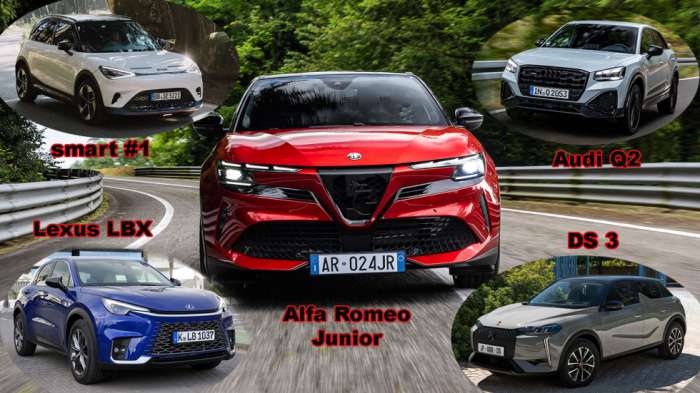 Η νέα Alfa Romeo Junior κόντρα στον ανταγωνισμό: Ποιους αντιπάλους θα βρει; Η νέα Alfa Romeo Junior κόντρα στον ανταγωνισμό: Ποιους αντιπάλους θα βρει;