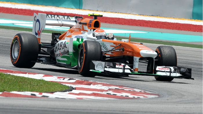 H Mercedes εφοδιάζει τη Force India με κινητήρες από το 2009.