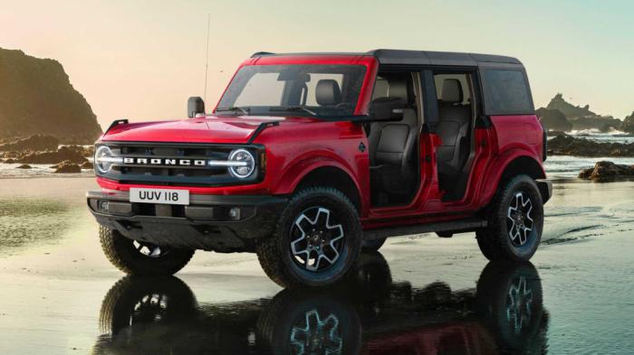 Την άνοιξη του 2023 στην Ευρώπη το νέο Ford Bronco Την άνοιξη του 2023 στην Ευρώπη το νέο Ford Bronco