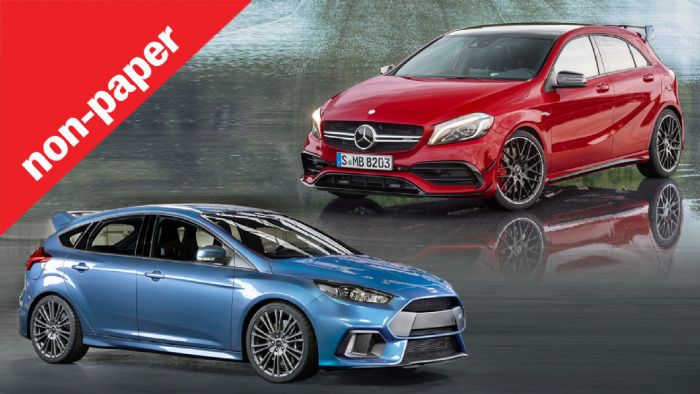 Ford Focus RS ή Mercedes A45 AMG;