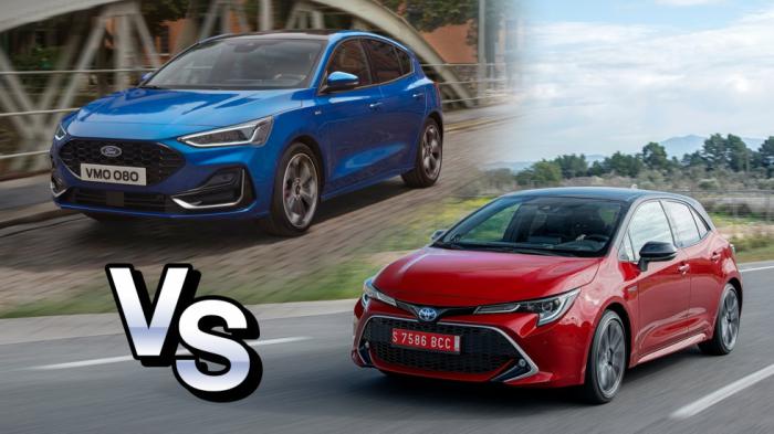 «Μάχη» στα οικογενειακά: Ανανεωμένο Ford Focus Vs Toyota Corolla  