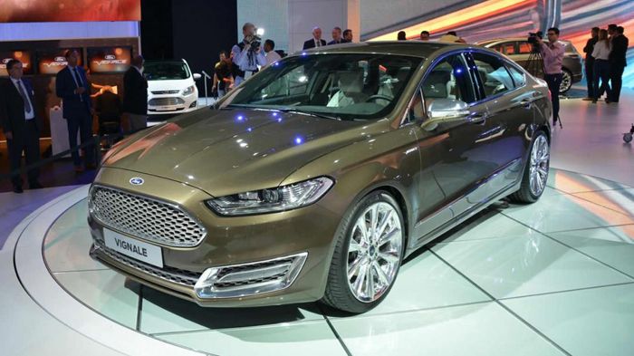 Στη Φρανκφούρτη η Ford παρουσίασε την έκδοση Vignale του πρωτότυπου Mondeo, η οποία αποτελεί ταυτόχρονα και την πρότασή της για την premium κατηγορία αυτοκινήτων.