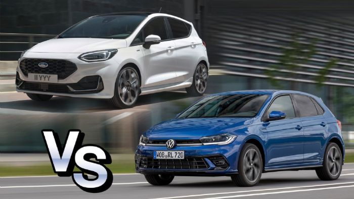 Ήπια υβριδικό Ford Fiesta ή VW Polo με 110 PS και DSG; Ήπια υβριδικό Ford Fiesta ή VW Polo με 110 PS και DSG;