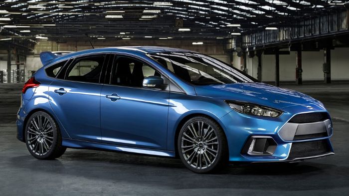 Το νέο Ford Focus RS εξοπλίζεται για πρώτη φορά στην ιστορία του με σύστημα 4κινησης (Ford Performance All-Wheel-Drive).