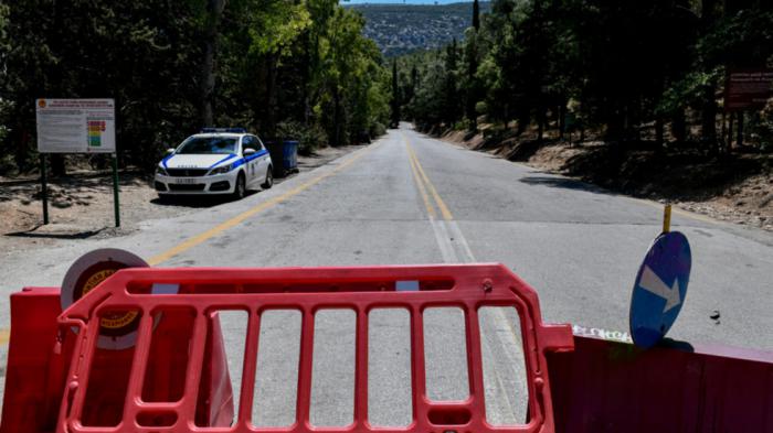 Φωτιά Πεντέλη: Ποιοι δρόμοι είναι κλειστοί 