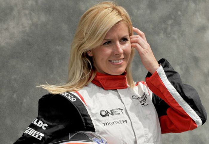 Η Maria De Villota έχασε το δεξί της μάτι μετά το ατύχημα που είχε.