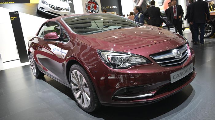 Η επιστροφή της Opel στην κατηγορία των μεσαίων cabriolet, συνοψίζεται στην ισπανική λέξη Cascada!