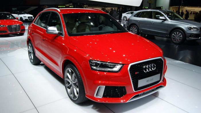 Το RS Q3 εξοπλίζεται με τον 5κύλινδρο 2.5 TFSI, ο οποίος αποδίδει 310 ίππους. Το RS Q3 εξοπλίζεται με τον 5κύλινδρο 2.5 TFSI, ο οποίος αποδίδει 310 ίππους.
