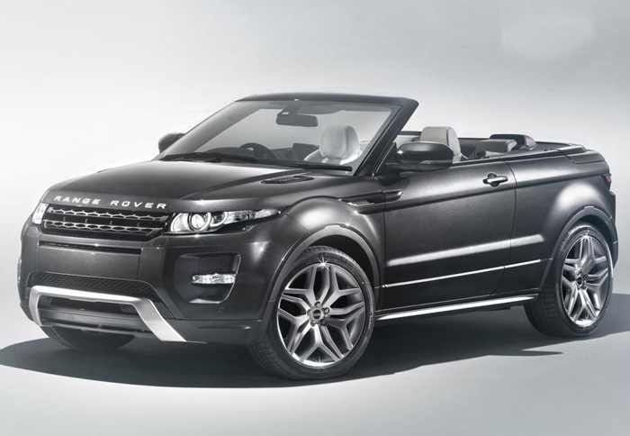 Το Evoque Cabrio είναι προς το παρόν ένα πρωτότυπο μοντέλο.