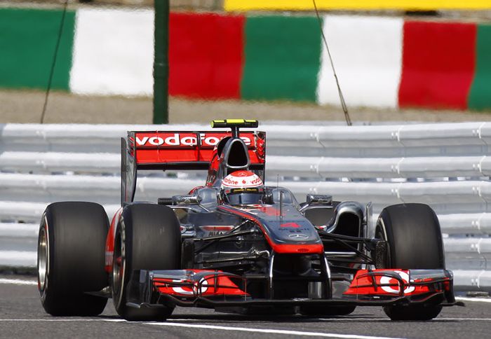 Ο Jenson Button τερμάτισε πρώτος στην 1η ελέυθερη δοκιμή στην Suzuka.