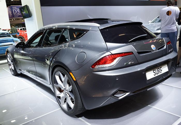Η μέση κατανάλωση του Fisker Surf Concept φτάνει μόλις τα 2,4 λίτρα/100 χλμ.