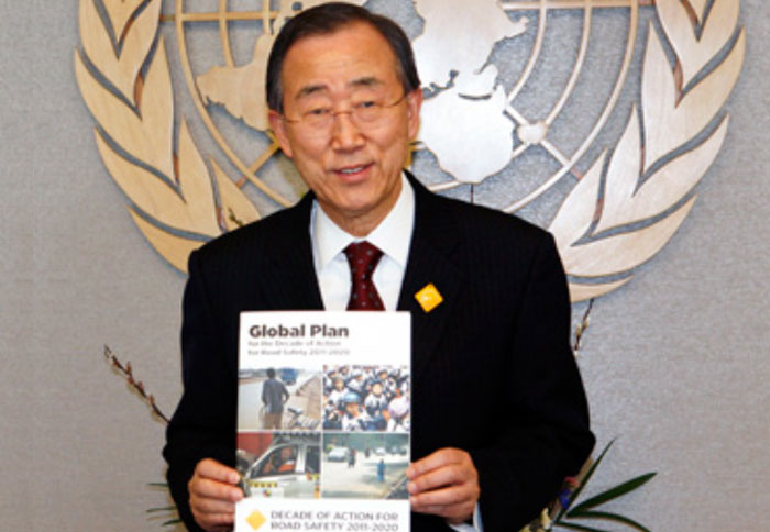 Ο Γενικός Γραμματέας του ΟΗΕ, Ban Ki-moon 