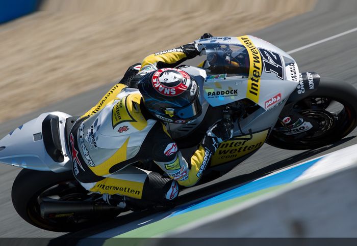 Στην κατηγορία του Moto2, με καλύτερο χρόνο και τη δεύτερη μέρα των δοκιμών είχε ο Thomas Luthi.
