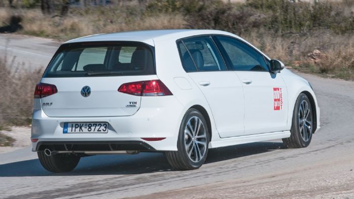 Πιστό στις γραμμές του το VW Golf.