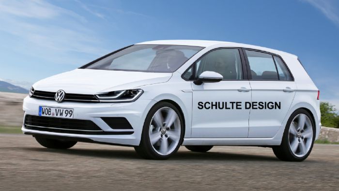 Δείτε τις πρώτες, ψηφιακά επεξεργασμένες εικόνες από το μελλοντικό VW Golf.