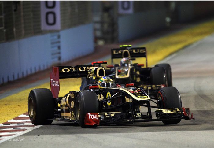 Η ομάδα είχε μια απογοητευτική εικόνα στο Grand Prix της Σιγκαπούρης και ο Allison το παραδέχτηκε ότι ήταν λάθος του.