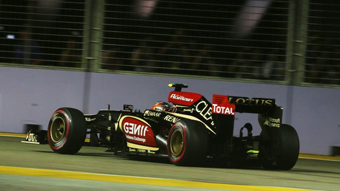 Φέτος, το ηθικό του Romain Grosjean έχει ανέβει ειδικά μετά την 3η θέση στο grand prix της Γερμανίας