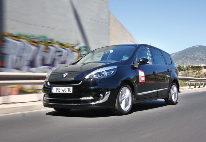 To Renault Grand Scenic Collection 2012 1,6 dCi είναι κορυφαίο σε άνεση και πρακτικότητα. To Renault Grand Scenic Collection 2012 1,6 dCi είναι κορυφαίο σε άνεση και πρακτικότητα.