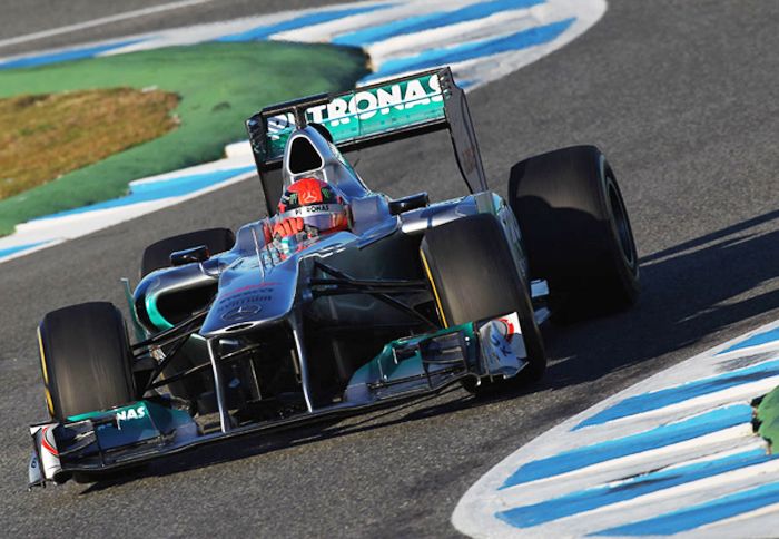 Ο Michael Schumacher είχε τον ταχύτερο χρόνο τη δεύτερη μέρα στη Jerez. Ο Michael Schumacher είχε τον ταχύτερο χρόνο τη δεύτερη μέρα στη Jerez.