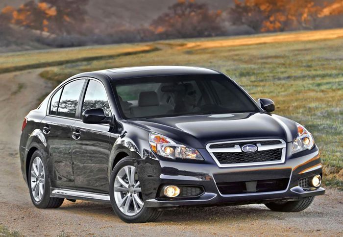 Το νέο Subaru Legacy εμφανώς πιο ανανεωμένο από την προηγούμενη γενιά.