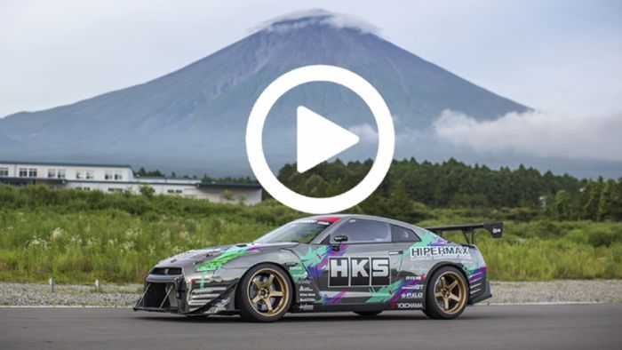 Εντυπωσιακό το video με το Nissan GT-R της HKS.